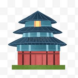卡通北京建筑图片卡通北京建筑图片素材免费下载千库网