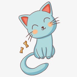 卡通可爱动物小猫喵咪图片素材其他格式下载动漫人物大全