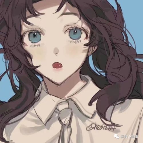二次元男头女头像动漫女头