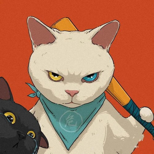猫右的治愈插画猫咪系列