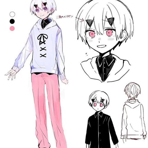插画作品少年感mix日系动漫美少年头像一组