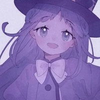 卡通头像女生可爱萌紫色系紫色可爱卡通女生头像超萌