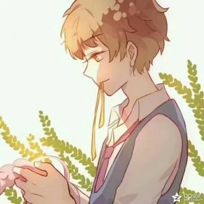 情头动漫一男一女高冷二次元高冷系cp头像一对