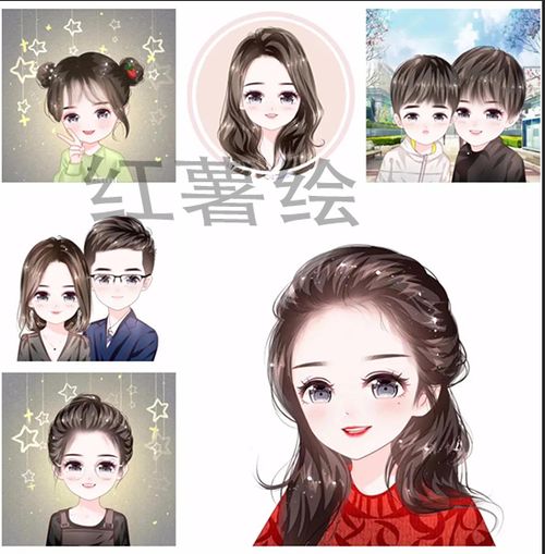 朋友圈那种发照片制作卡通头像的是真的手绘还是软件制作的呀