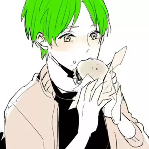 绿色系头像情人节单身狗最后的倔强