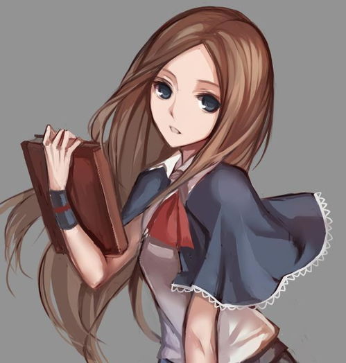 卡通美图二次元美少女,你陪我走过你的梦境,告诉我光何时归返