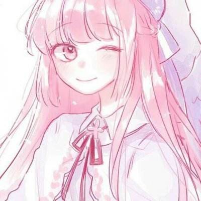 头像粉色系软妹头像