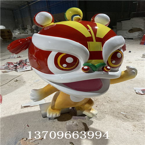 新年主题雕塑江门玻璃钢卡通吉祥物雕塑厂家-黄页88网