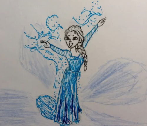 网友画出冰雪女王唱歌的动画,一开始以为是青铜,没想到是王者