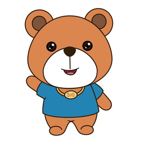 卡通动漫一个憨态可掬的小男孩