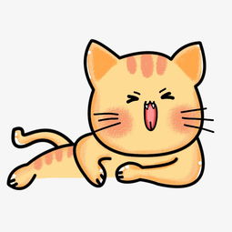 可爱卡通小猫素材图片免费下载高清装饰图案png千库网图片编号1912324