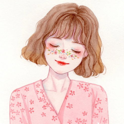 双马尾少女漫画图