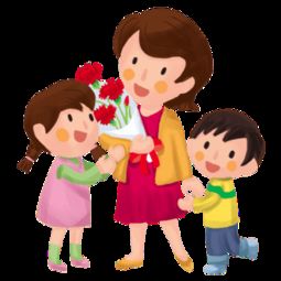 图片免费下载妈妈孩子卡通素材妈妈孩子卡通模板千图网