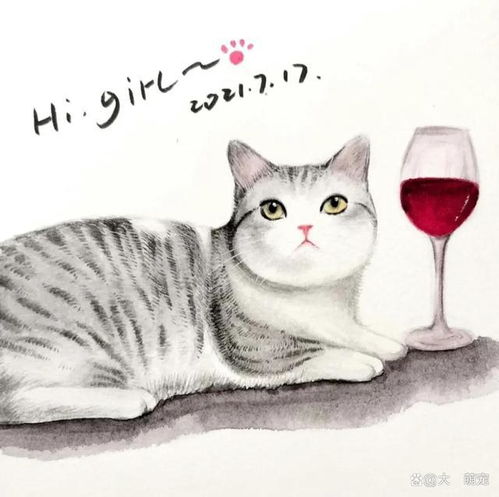 可爱的小猫咪漫画非常治愈,描述的状态是不是就是你家的小猫咪