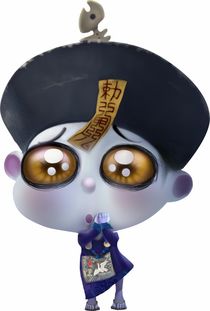 谁知道这只卡通小僵尸叫什么