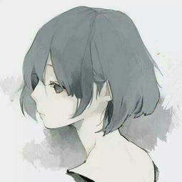 谁有动漫女,中分