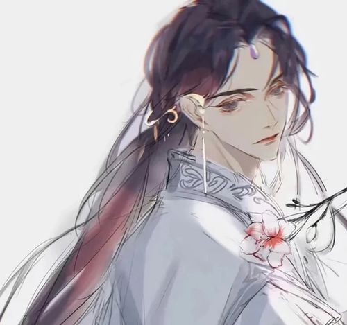 古风男生头像云深夜阑拥月色,少年携酒晚归程