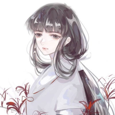 犬夜叉桔梗头像最新款动漫人物桔梗微信头像