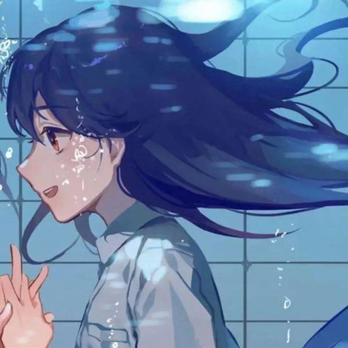 闺蜜头像卡通头像锁在轮回