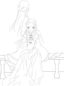 干货唯美古风动漫人物临摹线稿素材,绘画入门学习