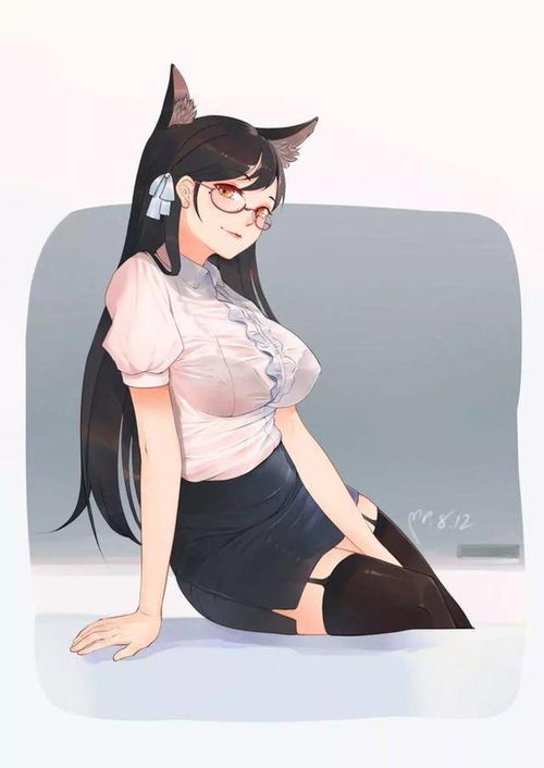 二次元动漫美图,眼镜少女篇