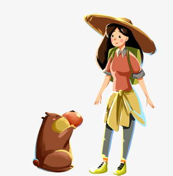 秋季出游主题小清新插画图片素材其他格式下载动漫人物大全