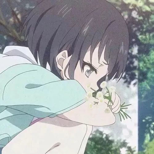 动漫女生头像今年的目标是当个乐观的行动派