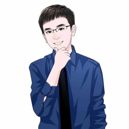 换个新头像吧,男士简约风漫画头像,换上更显艺术感