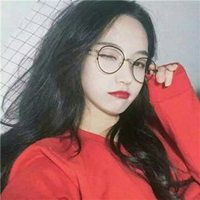 可爱圆圆眼镜女生头像微信头像图片大全
