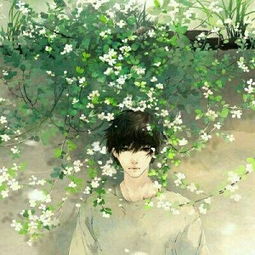 动漫男生唯美意境微信头像