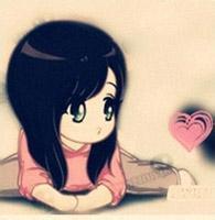手绘黄色短发女生图片微信头像图片大全