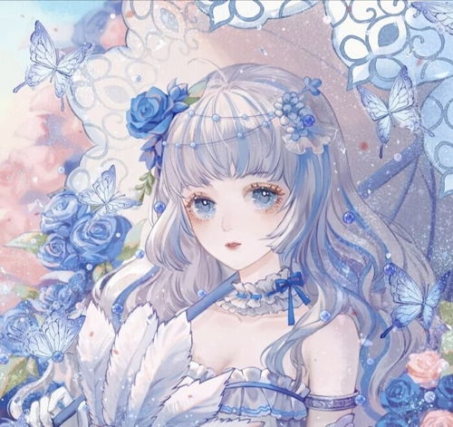 动漫女闺蜜头像
