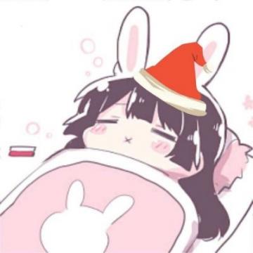 圣诞动漫卡通情侣头像一男一女2019圣诞小红帽情侣头像一对两张