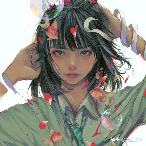 动漫女头人都有各自的月亮