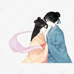 七夕节动漫古风牛郎织女插图素材图片免费下载千库网
