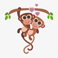 动物卡通猴子头像图片微信头像图片大全