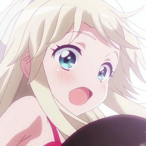 笑容好看动漫女生头像你是我一辈子的姐妹