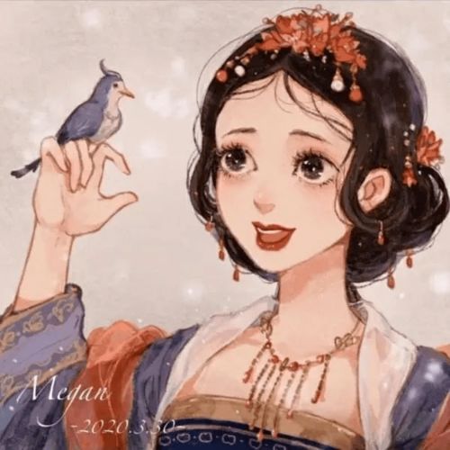 女生进迪士尼在逃公主必备头像,美出天际