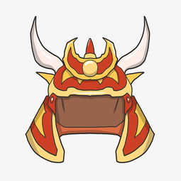 红色的头盔面具插画图片素材其他格式下载动漫人物大全