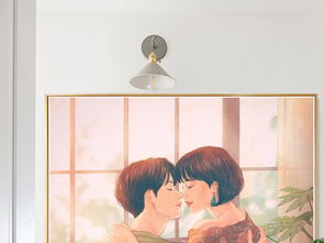 现代艺术韩国清新手绘日系浪漫唯美动漫情侣装饰画挂画15图片设计素材高清模板下载20.48mb小清新装饰画大全