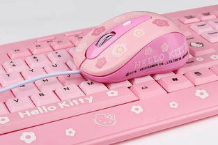 hellokitty有线鼠标凯蒂猫游戏卡通女生可爱有线鼠标