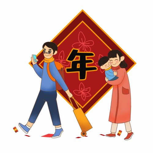 虎年祝福语大全虎年形象卡通节日喜庆元素png