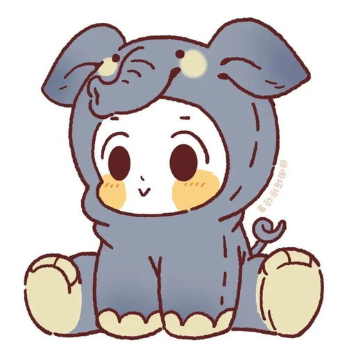 头像安利0619软萌粉嫩卡通插画头像