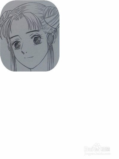 古典人物漫画素描技法之古典人物眉毛的表现男女
