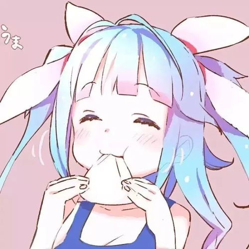 憨憨动漫头像可爱搞怪动漫女头