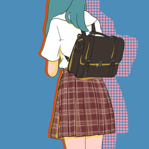 插画女头你应该带着玫瑰来谢罪