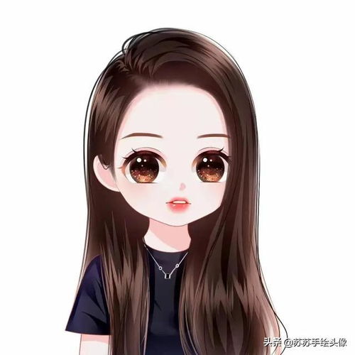换个头像吧,聪明可爱的卡通女生头像,满满的少女感