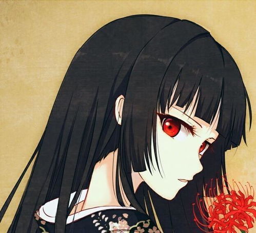 动漫中十位黑发红瞳的美少女,怎么就出了两个颜艺