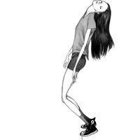原宿手绘短发女生头像微信头像图片大全
