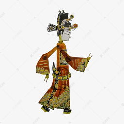 仿真皮影人物png图素材图片免费下载千库网